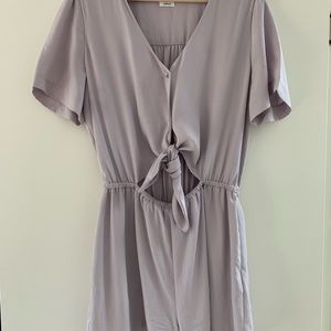 Wilfred Silk romper from Aritzia